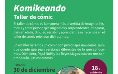 Komikeando, taller de cómic para niños y niñas